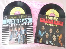 URIAH HEEP ** LADY IN BLACK ** FREE ME ** NEUWERTIG