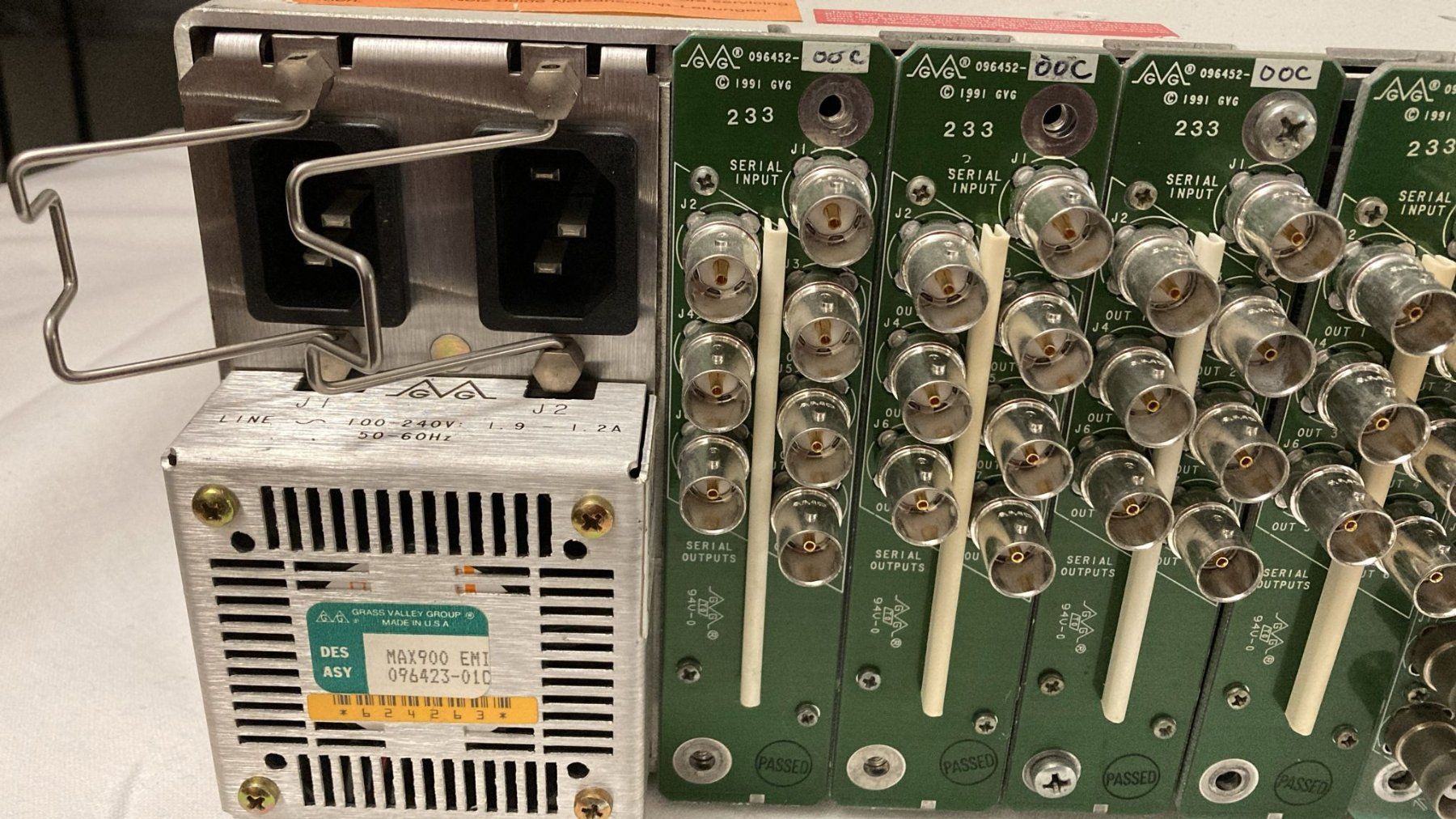 Altri accessori: Grass Valley MAX-900 19" Video-Rack | – Usato da Dietikon venduto da Rima57 8