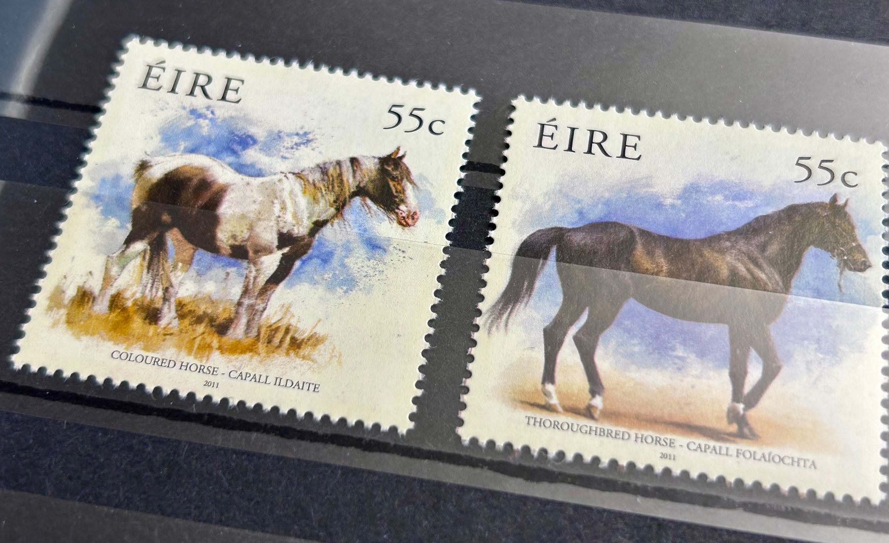 Tutti i francobolli: Briefmarken Irland Pferde 4er Set 55c – Nuovo (secondo la descrizione) da Braunau venduto da Duczelli 2