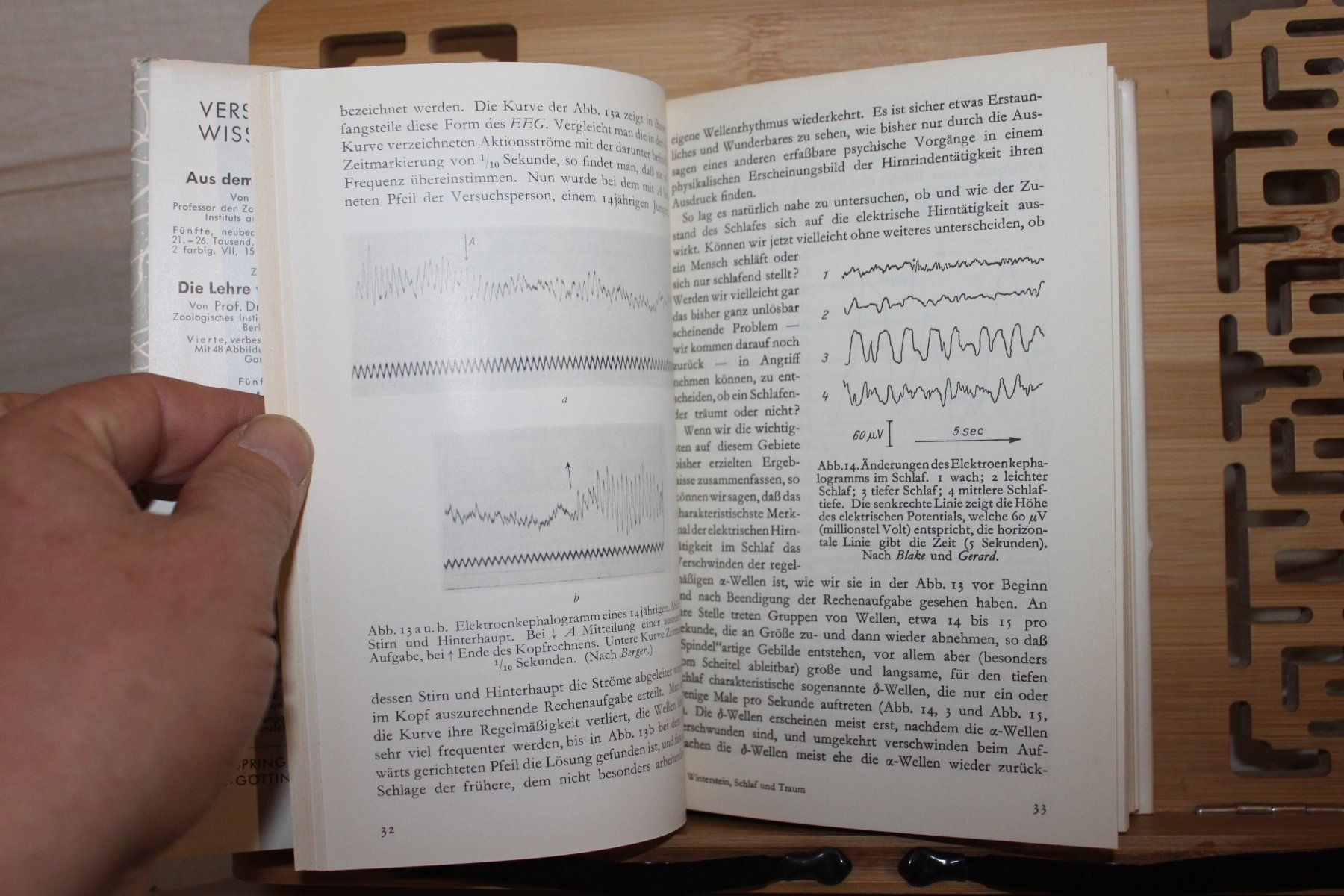 Libri: Schlaf und Traum - Verständliche Wissenschaft -H.Winterstein – Usato da Urdorf venduto da Buchprofi 3