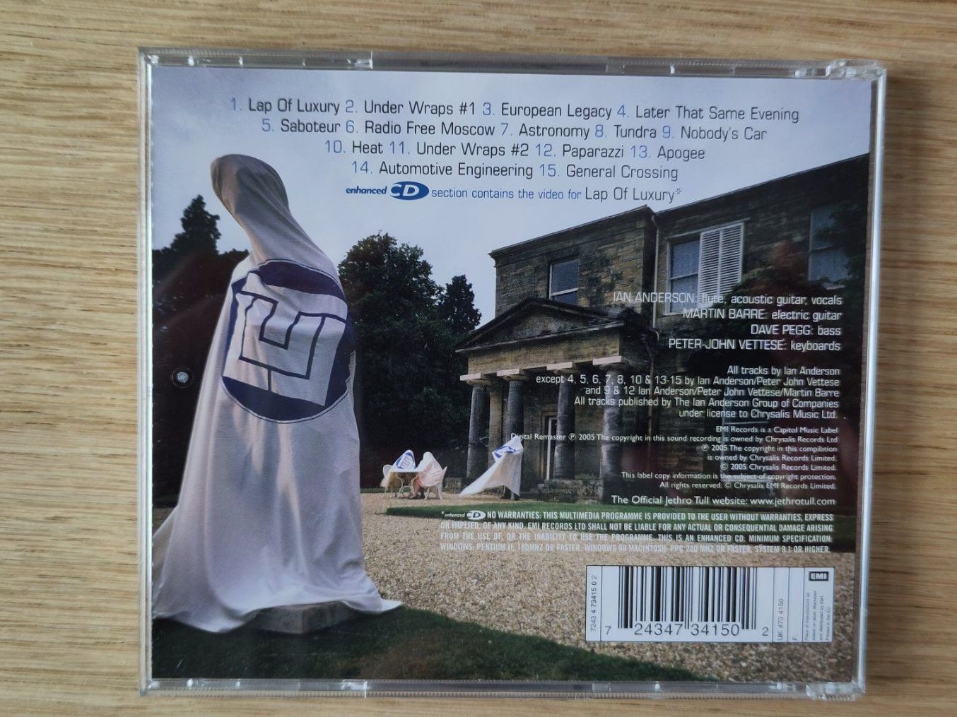 CD: Jethro Tull - Under Wraps (2005 Remastered Enhanced CD) – Usato da Birmensdorf ZH venduto da crabalocker67 1