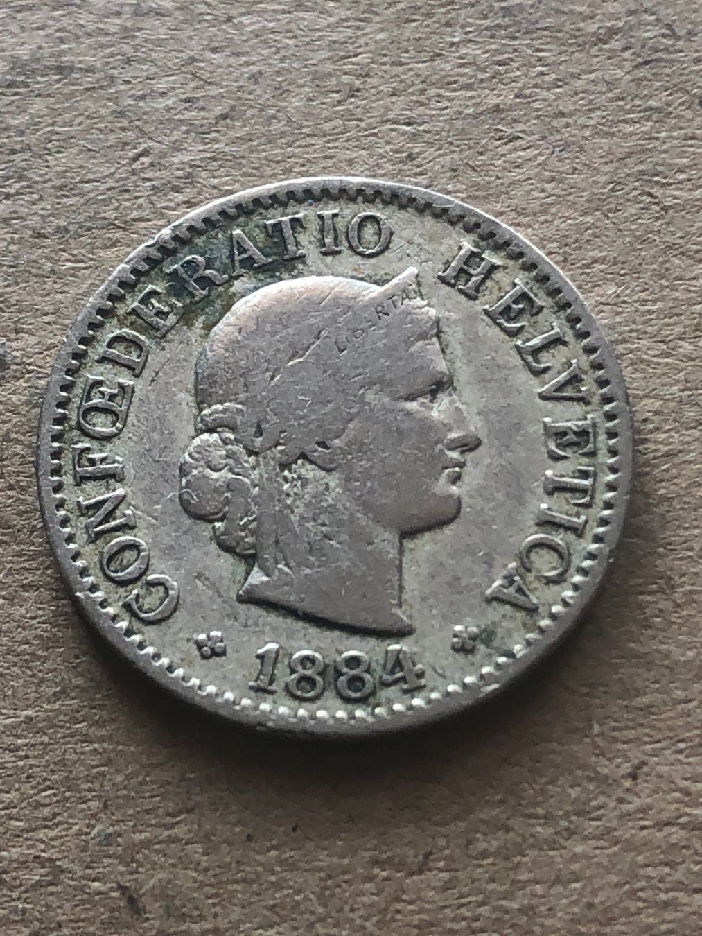 Toutes les monnaies: 5 Rp. 1884 – D'occasion à Schötz par Odpa