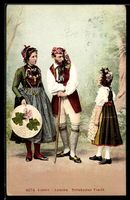 Luzern, Entlebucher Tracht, Familie in T