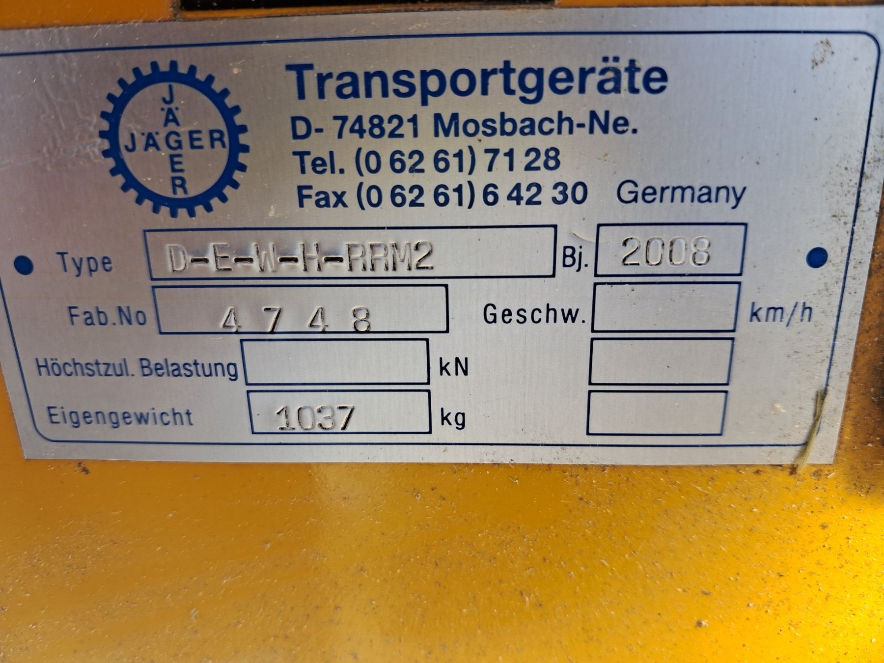Trattori: Elektro Einachser Einachstraktor Akkuschlepper Futterschiebe – Usato da Rothenburg venduto da Bottiger 9