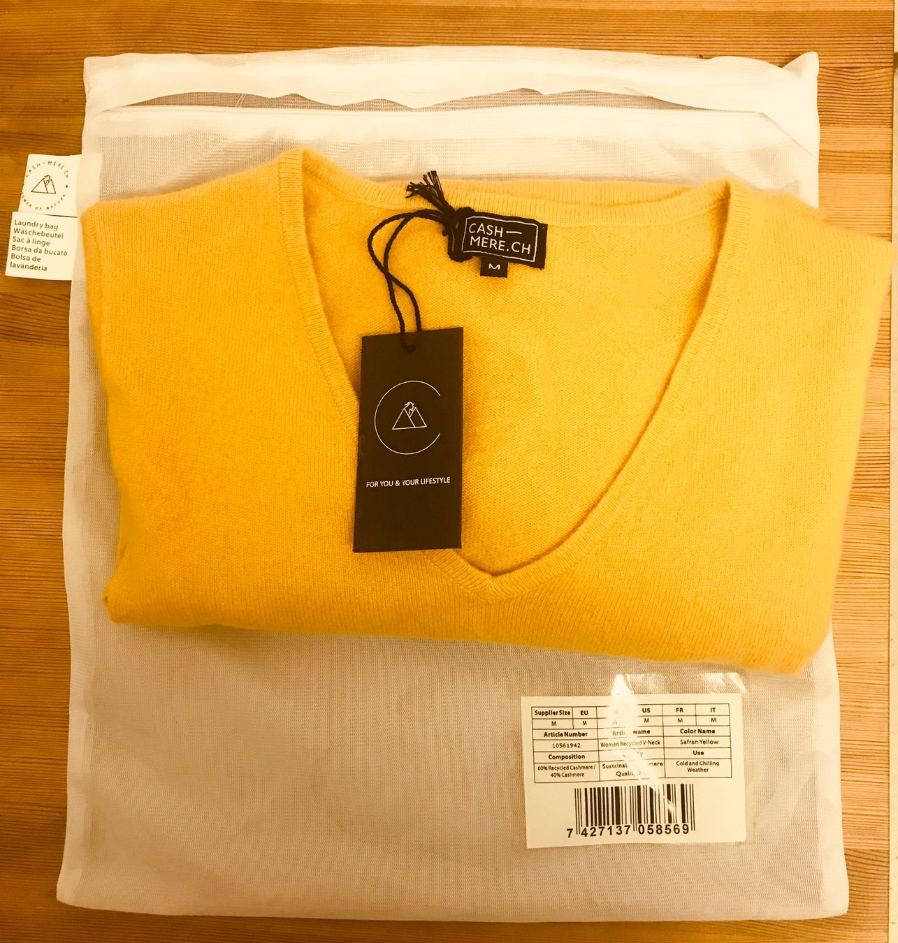 Maglioni & Felpe: Kaschmir Pullover Gr. M, neu mit Etikette – Nuovo e nell'imballaggio originale da Zürich venduto da KEEPINSPIRED 3