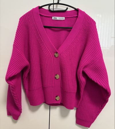 Zara Strickjacke Grösse M, Pink