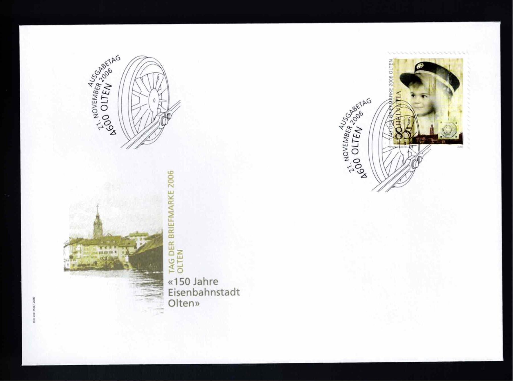 Tutti i francobolli: CH FDC Einzelmarke 2006 – Usato da Koblenz venduto da Markenhimmel