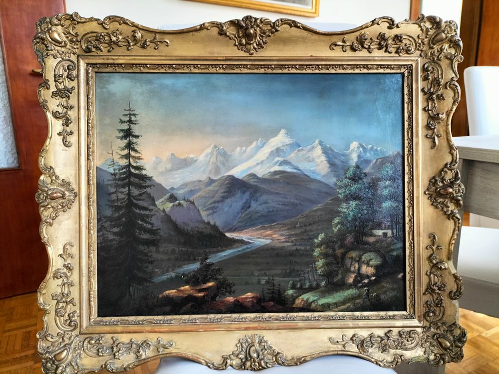 Anton Winterlin (1805 1894) Ölgemälde Kaufen auf Ricardo