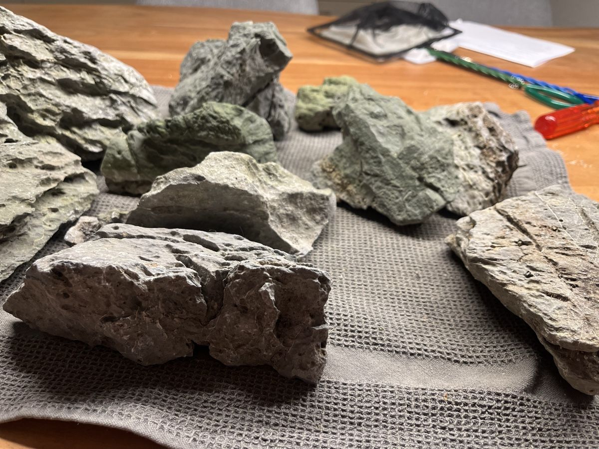 Minerali & Pietre curative: Aquarium Steine Set – Usato da Wauwil venduto da tna 4