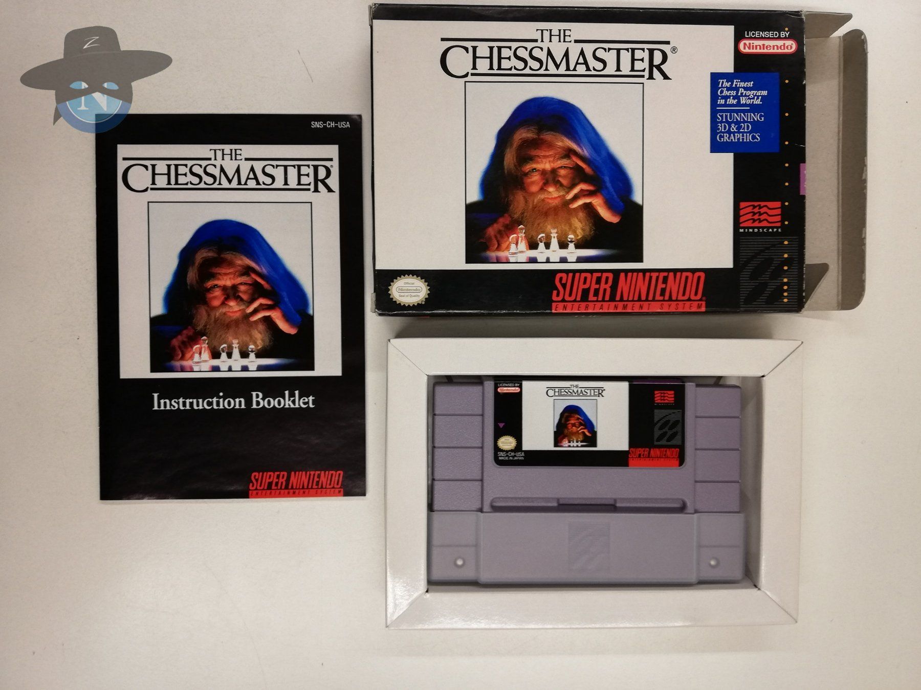 Nintendo Giochi: The Chessmaster / USA NTSC-U / Super Nintendo SNES – Usato da St. Gallen venduto da zorro_dc 6