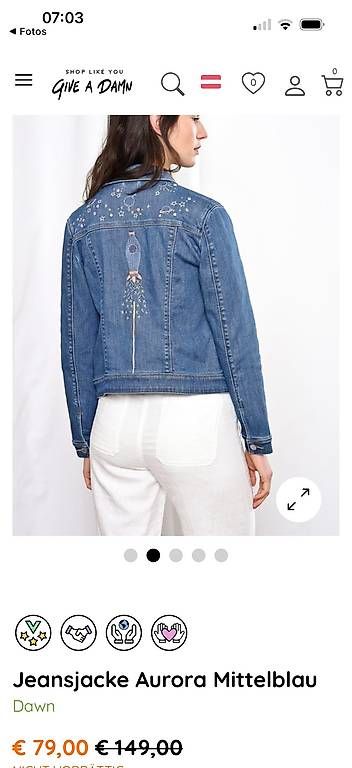 Giacche: Dawn Jeansjacke Aurora  Grösse S – Usato da Zürich venduto da jes_68cz