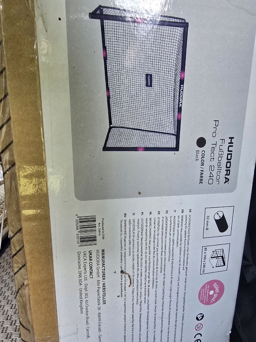 Buts de football & hockey: hudora fussballtor – Neuf avec emballage d'origine à Dietlikon par kke_kb7b 1