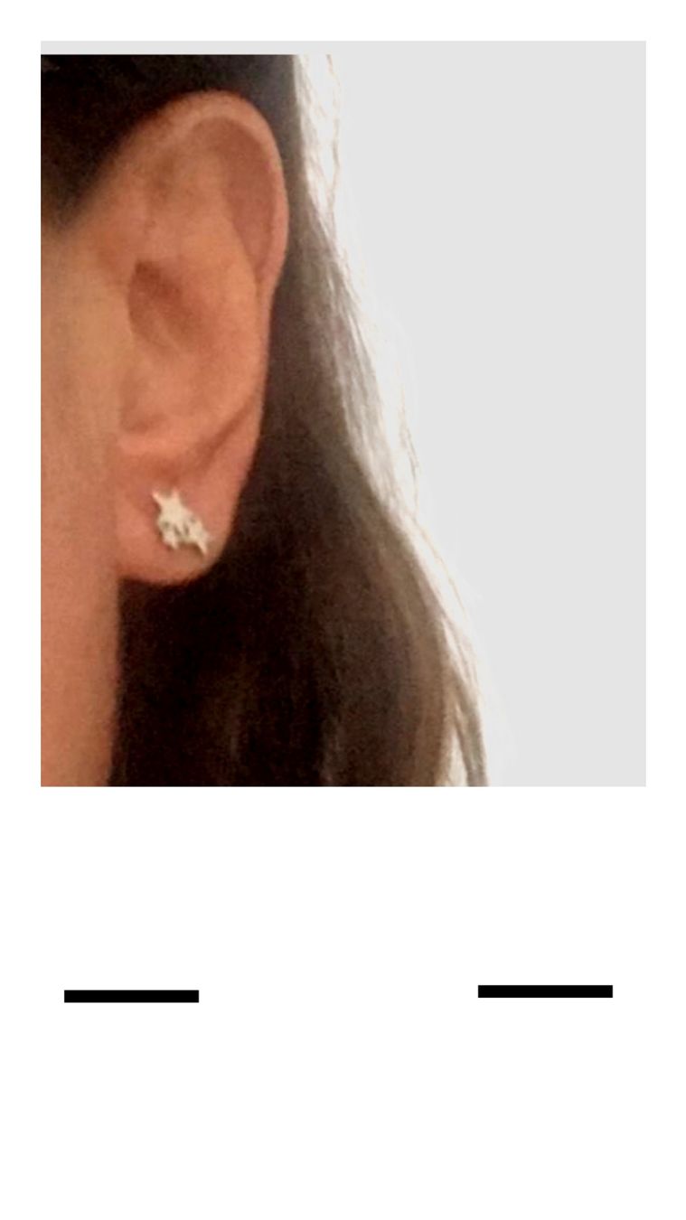 Boucles d'oreille: wunderschöne/süsse Ohrringe aus Silber - neu - – Neuf (Voir description) à Jona par vanessasupermarket20