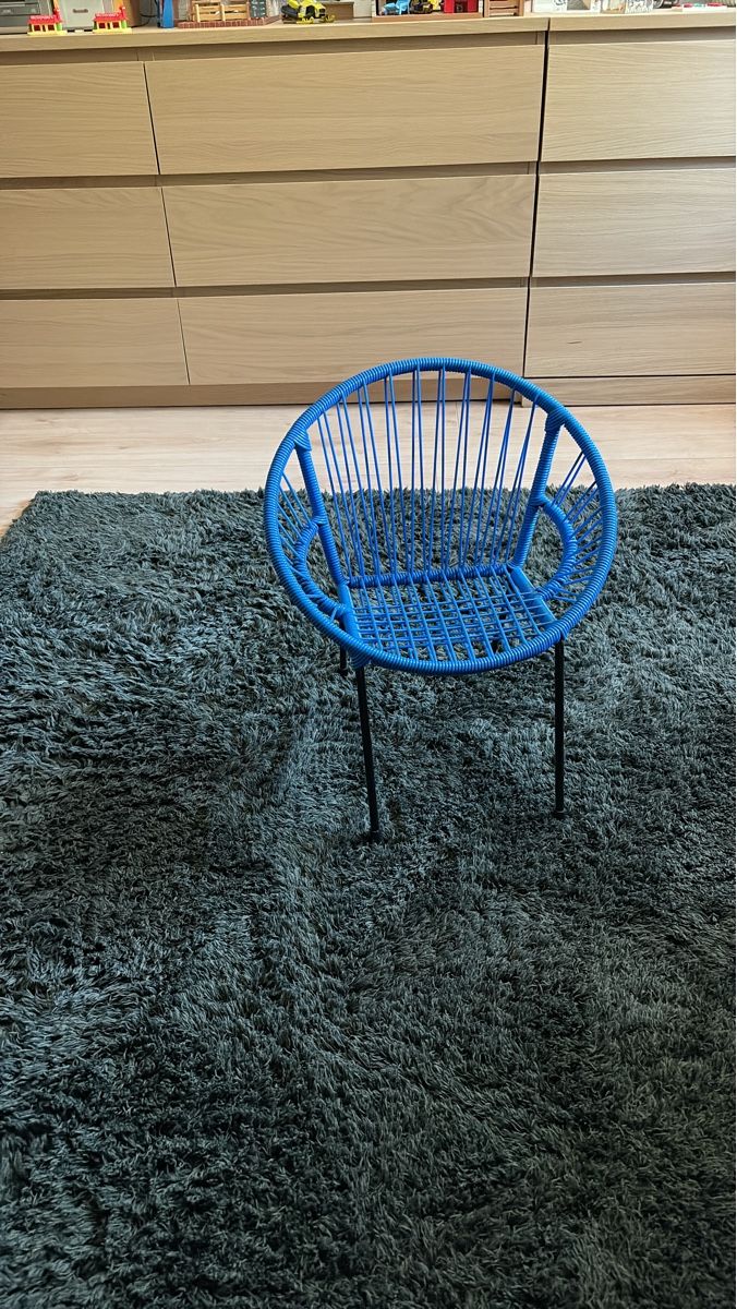 Poltrone: Fauteuil Acapulco bleu pour enfant – Usato da Petit-Lancy venduto da Ludo1982