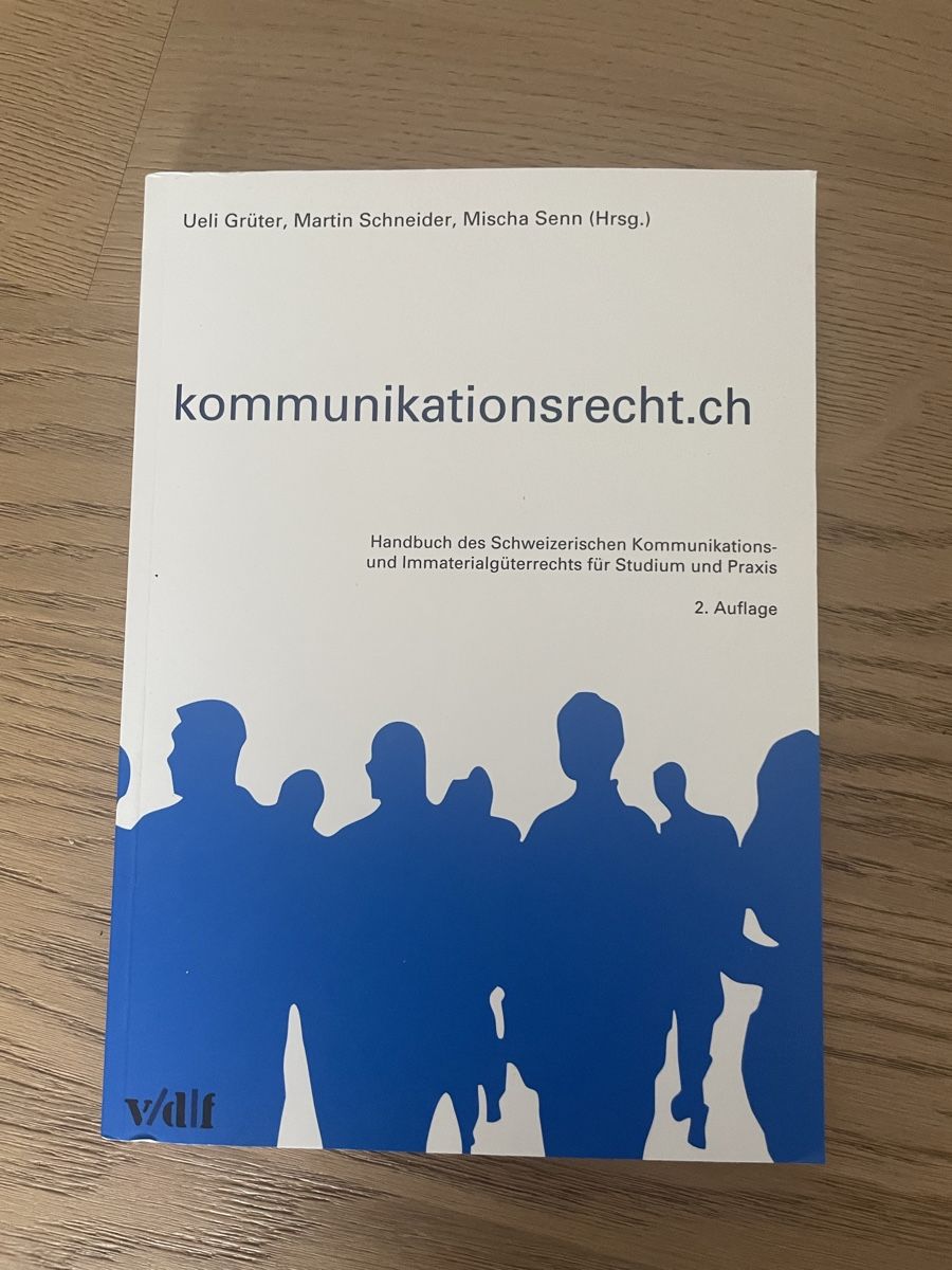 Libri: Kommunikationsrech – Usato da Sargans venduto da Didis