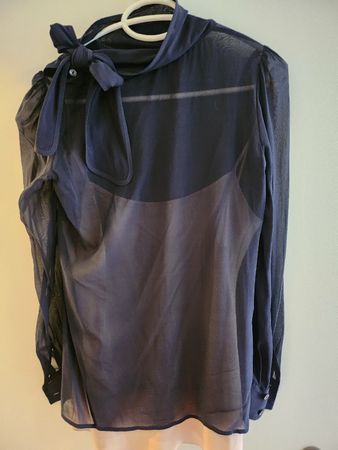 Red Valentino Silk Bluse with nudes Silk lining 