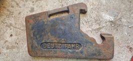 Masse Deutz Frontgewicht