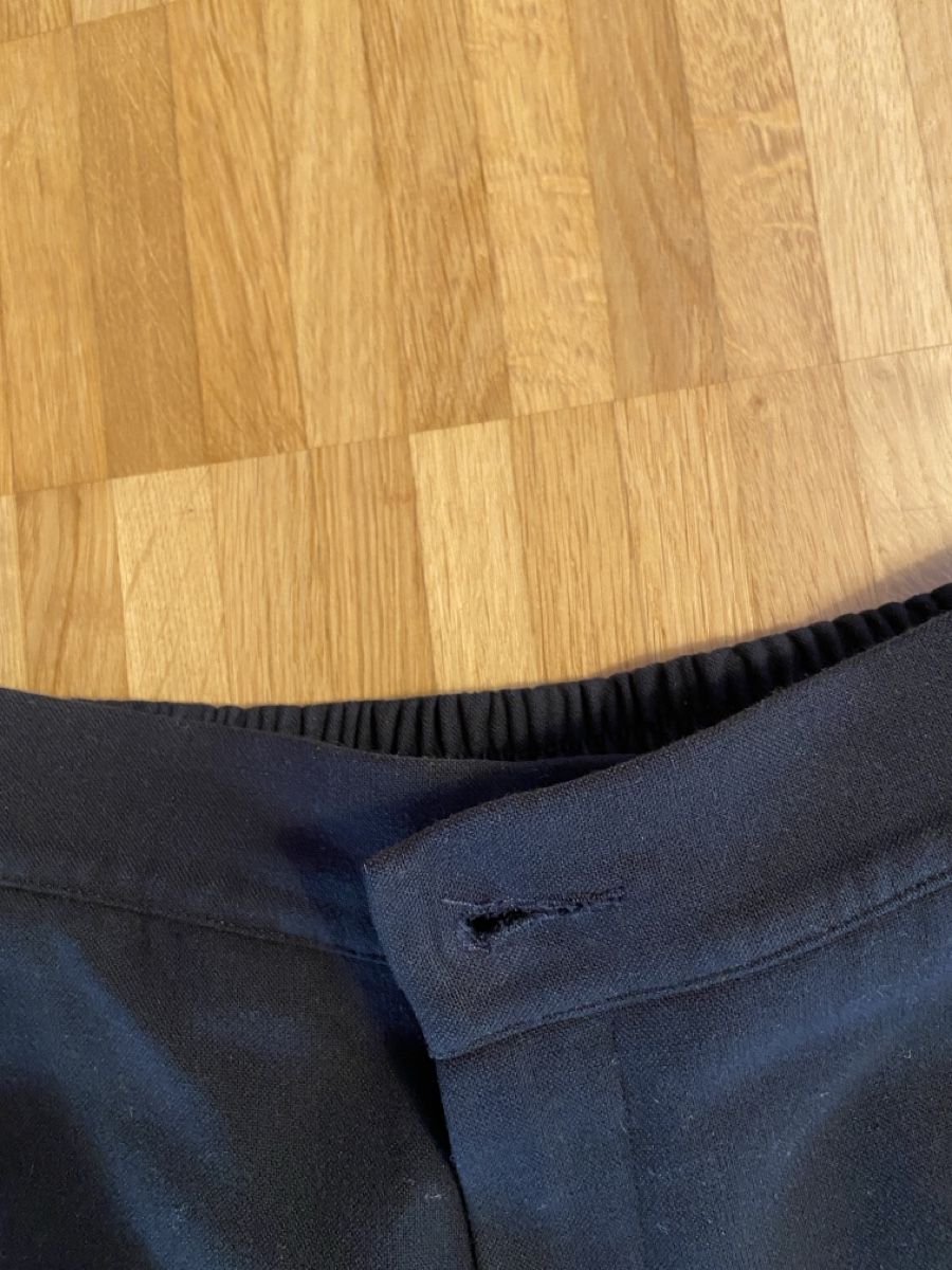 Sandro Pantaloni: SANDRO Men's Jersey Trousers Pants Dark Blue Stretch – Usato da Münchenstein venduto da B771 6