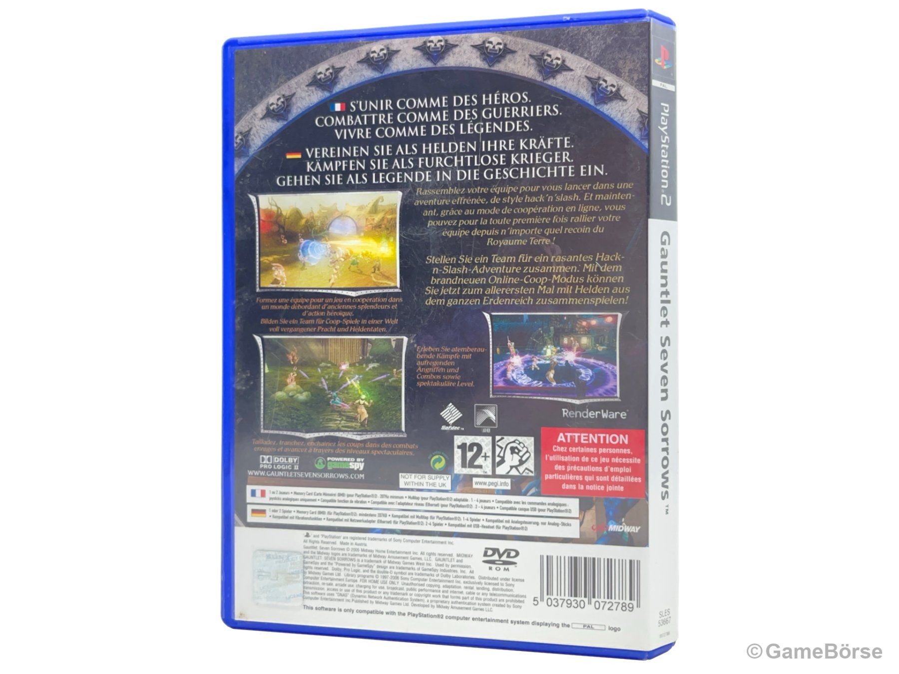Sony Spiele: PS2 Gauntlet Seven Sorrows – Gebraucht aus Stettfurt von GameBoerse 1