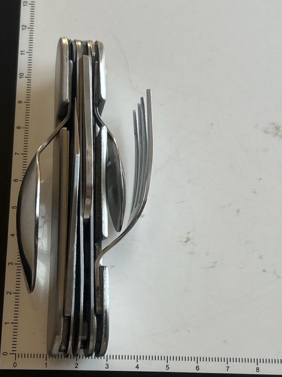 Zubehör: Camping Multitool Rostfrei Stahl Löffel Gabel Messer(S16) – Gebraucht aus Aarau von bro_9zsg 5
