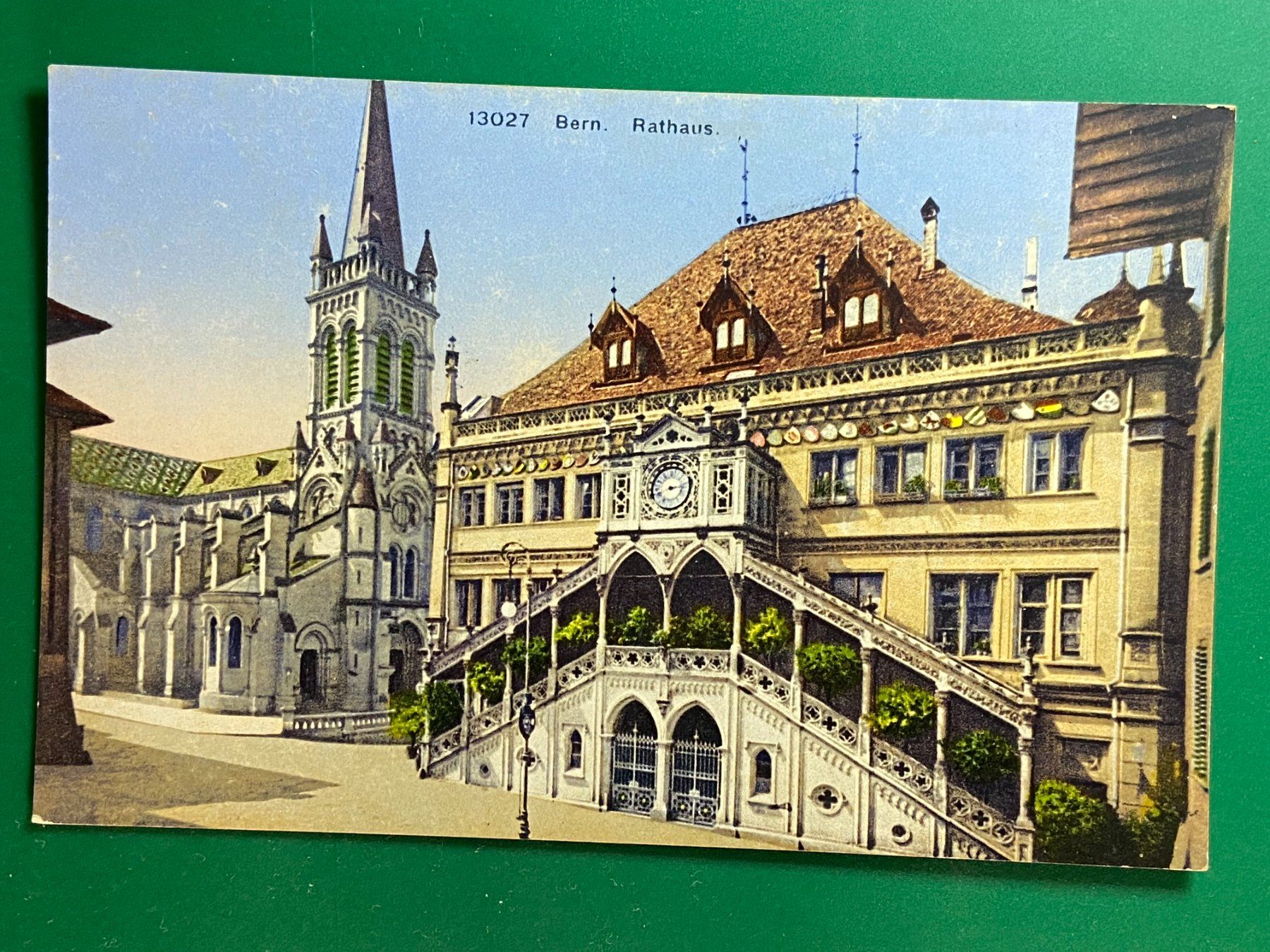 Cartoline postali: Bern - Rathaus – Usato da Steg VS venduto da danwer74