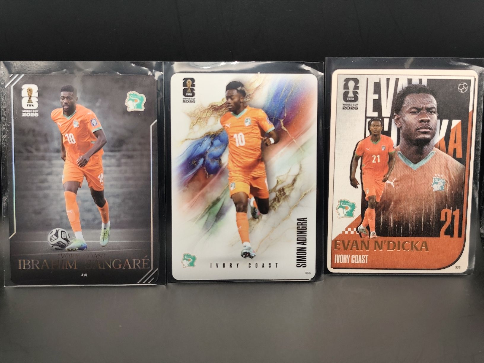 Panini Carte collezionabili: 3x Elfenbeinküste Inserts - Panini Kayou World Cup 2026 – Usato da Ostermundigen venduto da DaCards
