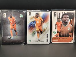 3x Elfenbeinküste Inserts - Panini Kayou World Cup 2026