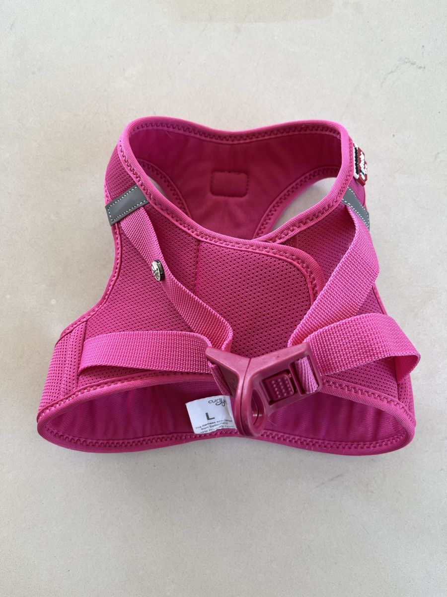 Leine & Halsband: Hundegeschirr Curli - pink - Grösse L – Gebraucht aus Frauenfeld von London21 1