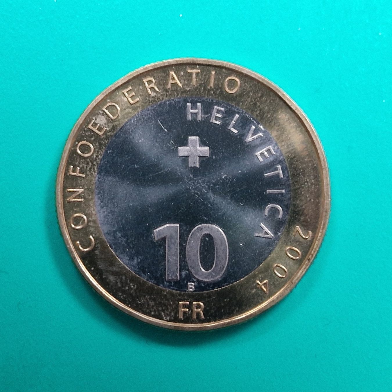 CHF 10.- commémorative 2004 (D'occasion) à Bouveret pour CHF 14 – avec ...