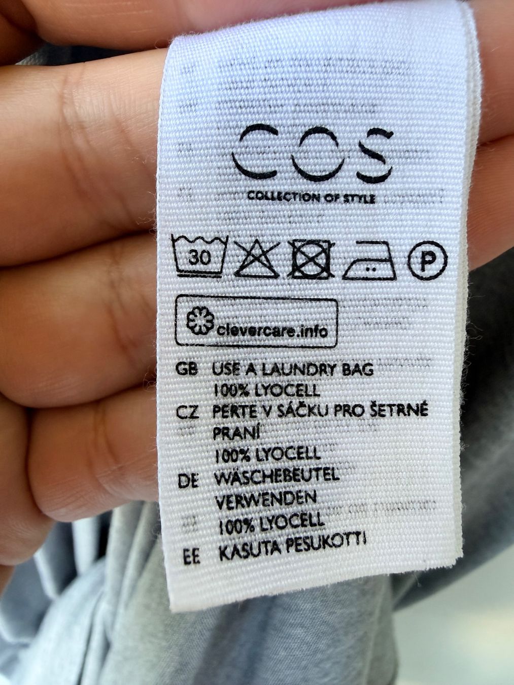 Cos Kleider: COS Jersey Maxi Kleid grau Gr. L – Gebraucht aus Brütten von Rod816 5