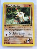 Blaine's Mankey 1st Gym Challenge - MINT - ab. 1.-