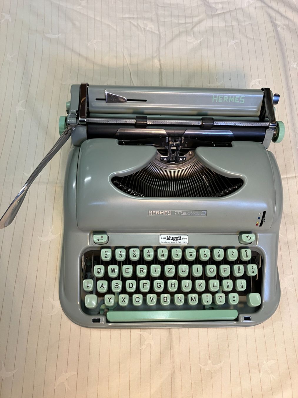 Hermès Macchine da scrivere: HERMES MEDIA 3 SCHREIBMASCHINE – Usato da Hombrechtikon venduto da rennurb5 3