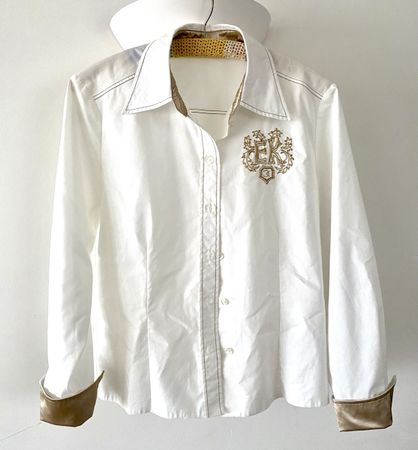 Eugen Klein Bluse Offwhite Gr.38