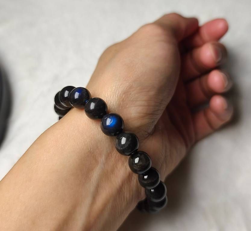 Bracciali & Braccialetti: Bracelet en labradorite naturelle 9mm – Usato da Ursy venduto da tan_8qdl 3