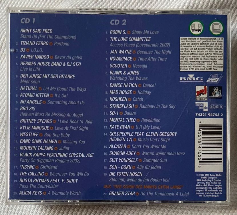 2 CDs Booom the third 2002 • 40 Explosive Hits • Boom | Kaufen auf ...