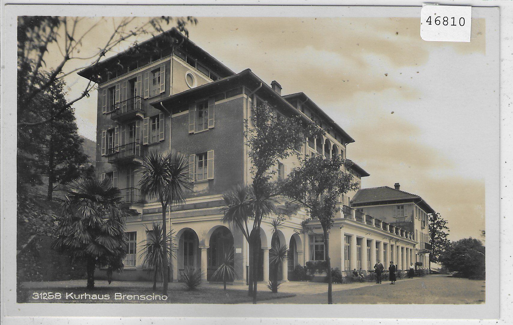 Cartoline postali: Kurhaus Brenscino - Brissago – Usato da Ettingen venduto da Kartenplanet