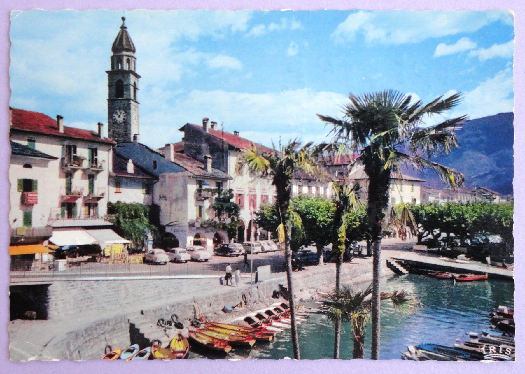 Cartes postales: Ascona - La Piazza (Lago Maggiore) – Défectueux à Fétigny par Billy2miny