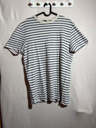 Schwarz weiss gestreiftes T-Shit von C&A Gr. M