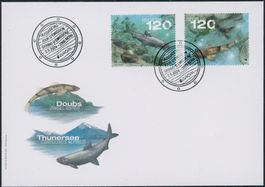 2024 - Europa - Fische - Ersttagsbrief FDC ET