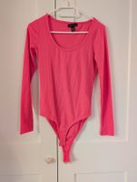 Damenbody langarm NEW LOOK in neonpink,  Grösse 36