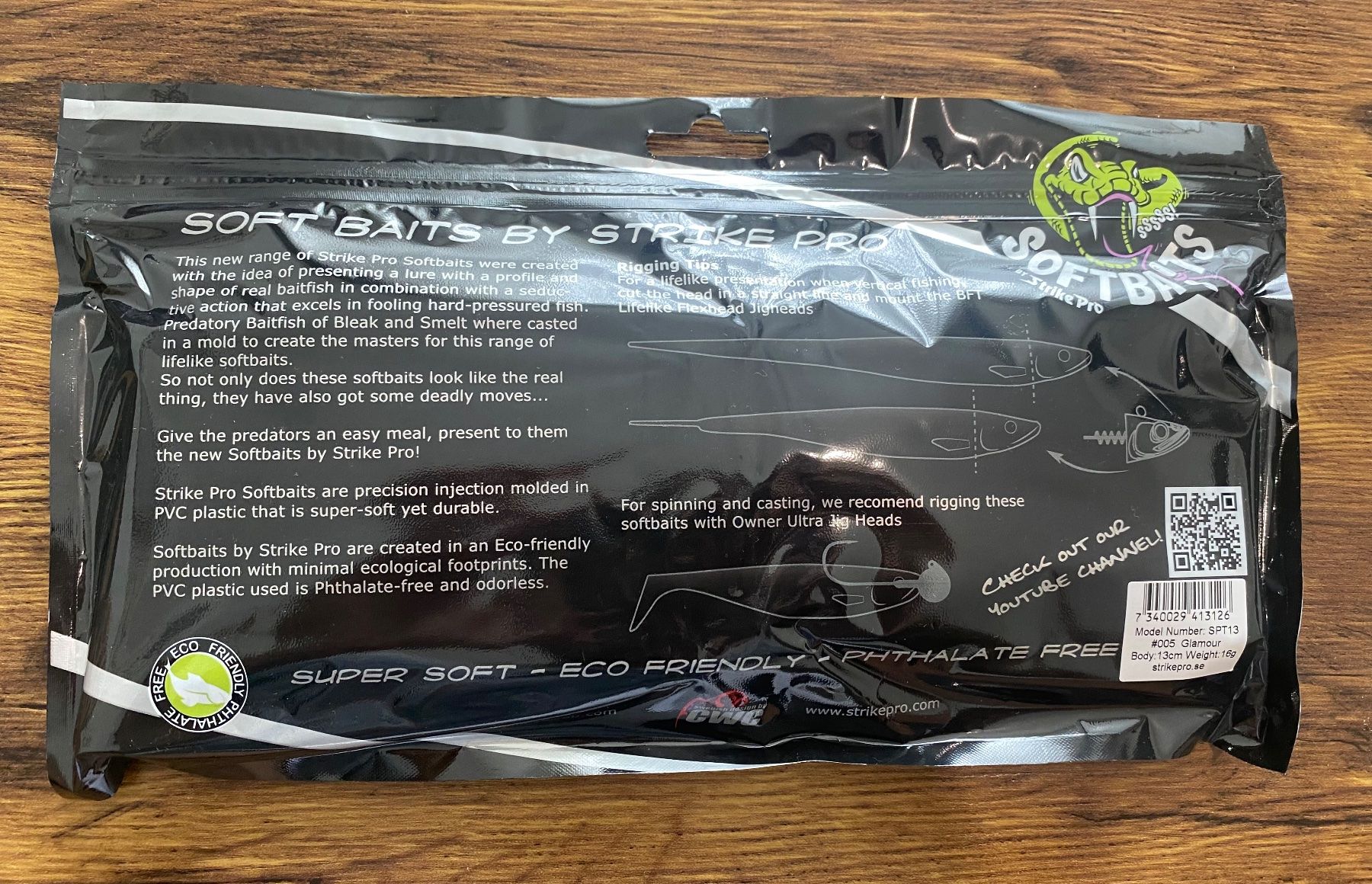 Köder: Strike Pro Tumbler Shad - 13 cm – Neu und originalverpackt aus Widnau von Fishingtackle_Oggy 2
