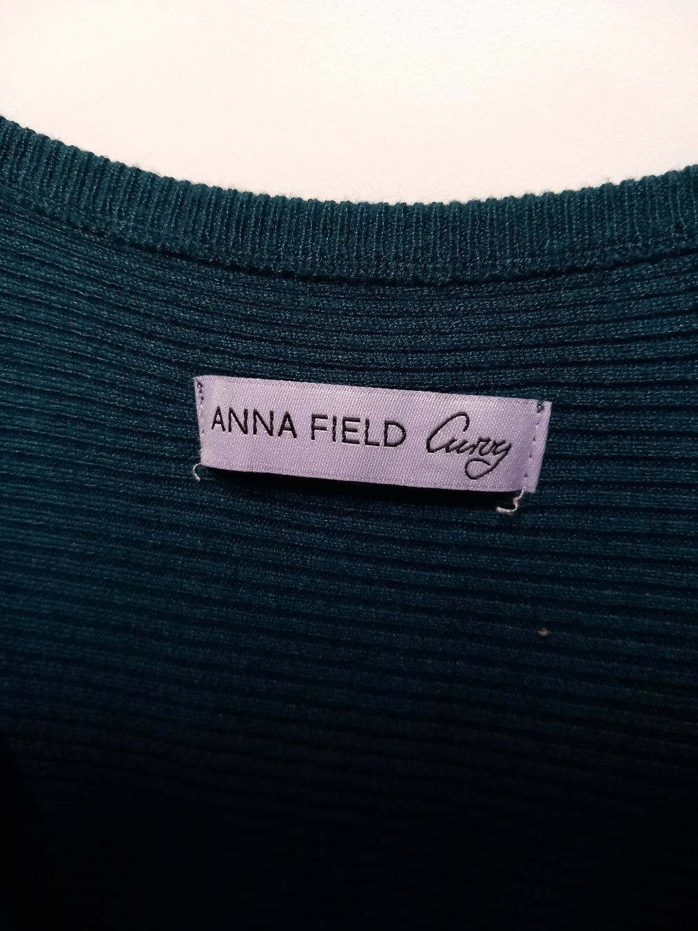 Anna Field Vestiti: Anna Field Curvy Stretch Kleid Gr.48 petrol – Usato da Gwatt (Thun) venduto da umwelt-brocki 1