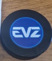 Eishockey Puck EV Zug Logo Burger King