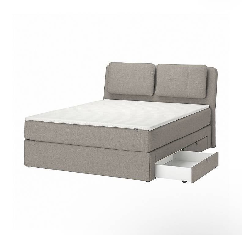 Betten: Boxspringbett dunkelbeige 160x200 Neu – Neu und originalverpackt aus Grindel von rug_xn2s