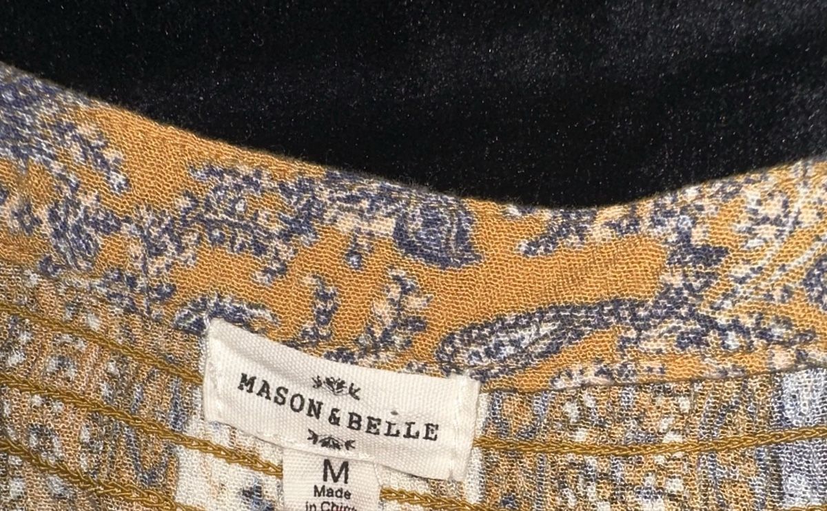 Camicette: MASON&BELLE BOHO BLUSE GR. M neuwertig – Nuovo (secondo la descrizione) da Unteraegeri venduto da MH203 8