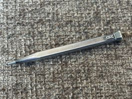 Antiker Bleistift Dictator Silber 800 1930er RAR