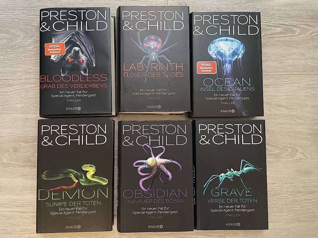 Libri: Preston and Child Buchsammlung - Agent Pendergast – Usato da Muttenz venduto da Style_2000