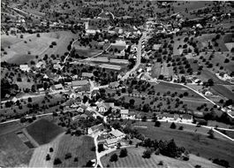 Herznach-Ueken AG Herznach Flugaufnahme  Nr.93/5vc , ca.1967