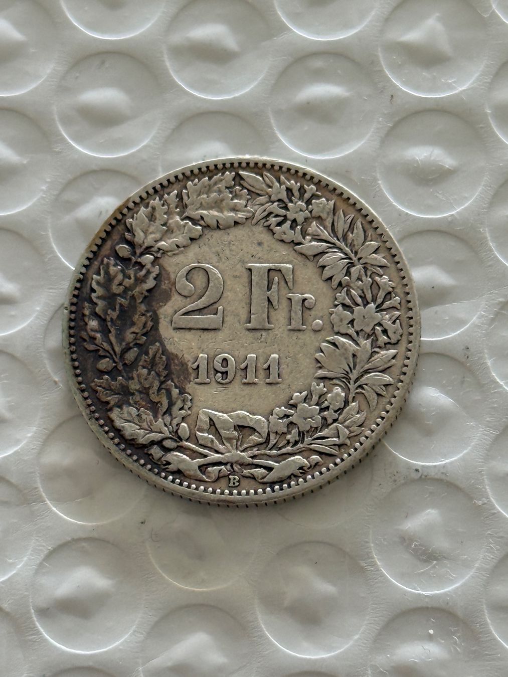 Tutti le monete: 2 Franken 1911  Rar – Usato da Wallisellen venduto da SWISS_SILVER1 1
