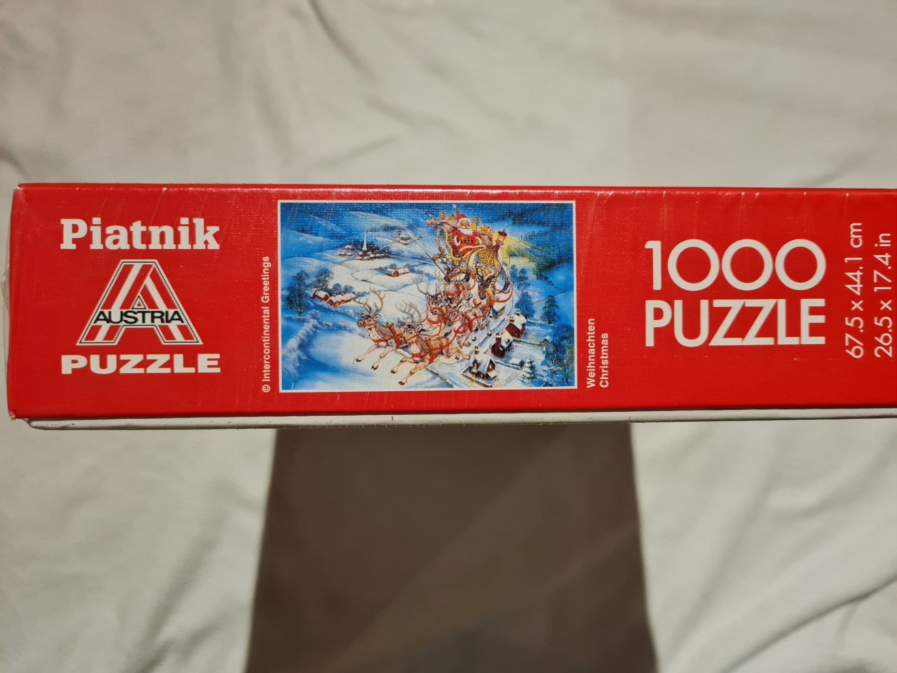 Puzzle: Neues Puzzle Weihnachten "Schlittenfahrt" – Nuovo e nell'imballaggio originale da Ochlenberg venduto da Crashdown 3
